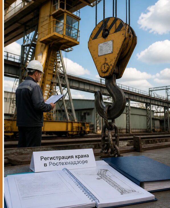 Регистрация крана в Ростехнадзоре в Архангельске от 15422 р. | Авеста ОТиПБ